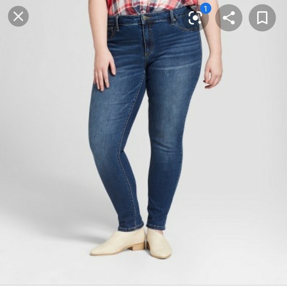 Universal Thread Denim - Universal threads sculpting jegging blue jean